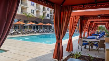 Resort-style pool and spa